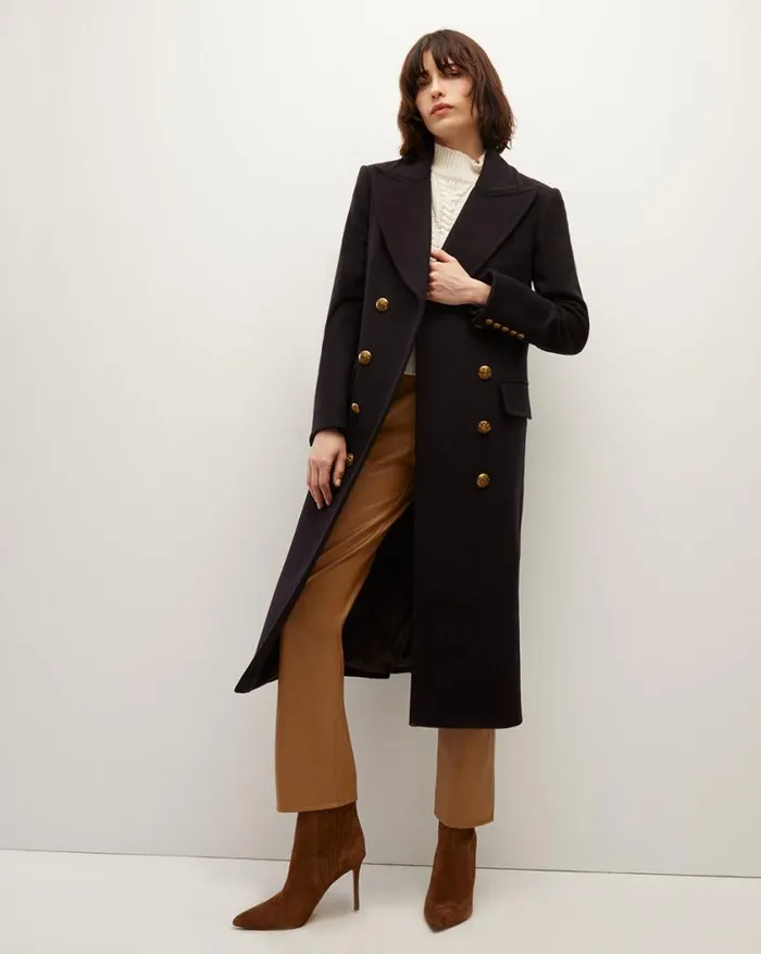 Jackets and Outerwear ShopJackets Veronica Beard Nalida Dickey Coat Navy