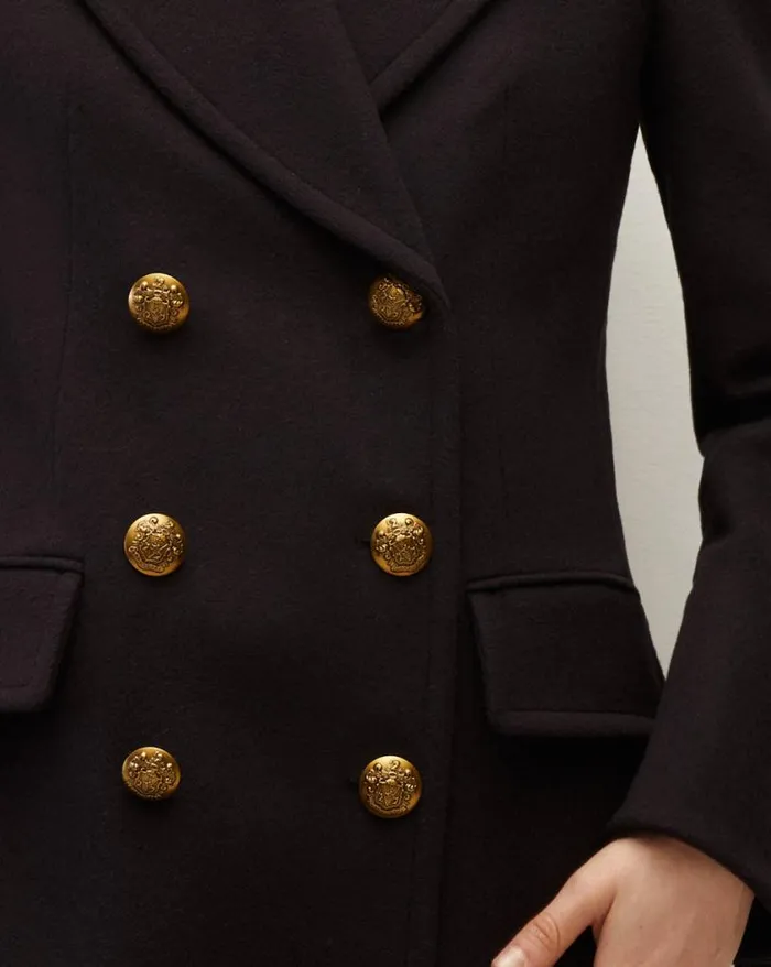 Jackets and Outerwear ShopJackets Veronica Beard Nalida Dickey Coat Navy