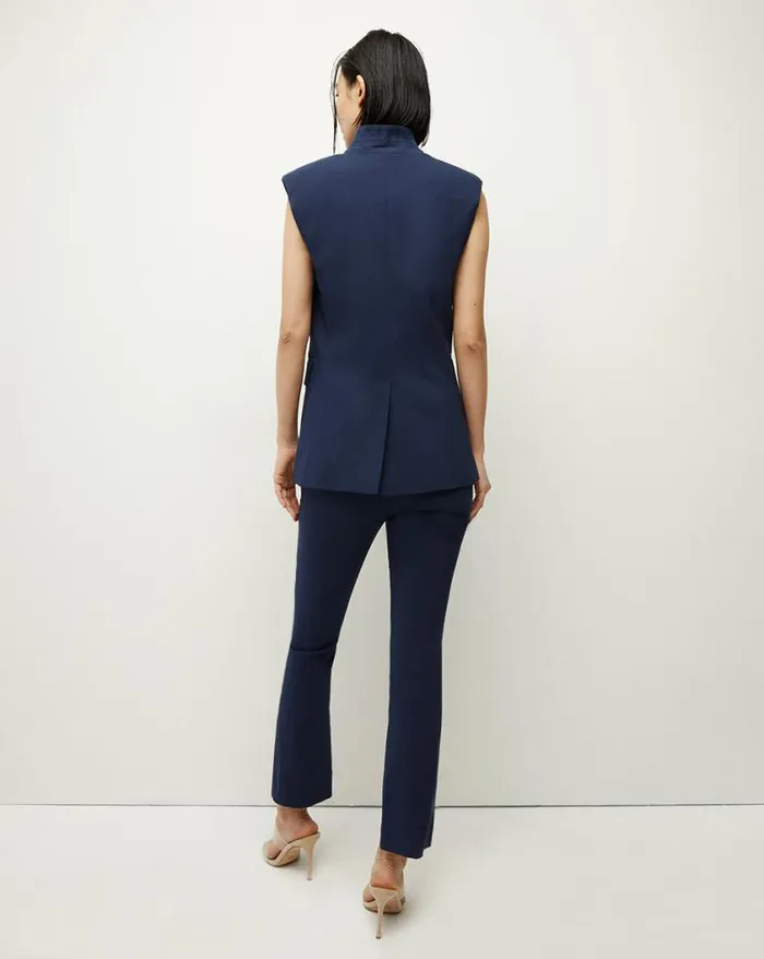 Jackets and Outerwear Shop Veronica Beard Amika Vest Marine