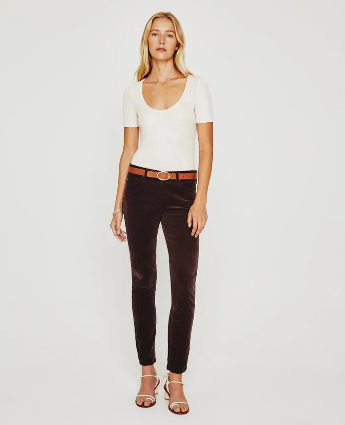 Jaxon Scoop White Cream Women AG Jeans Tops and Shirts Jaxon Scoop White Cream Women AG Jeans Tops and Shirts
