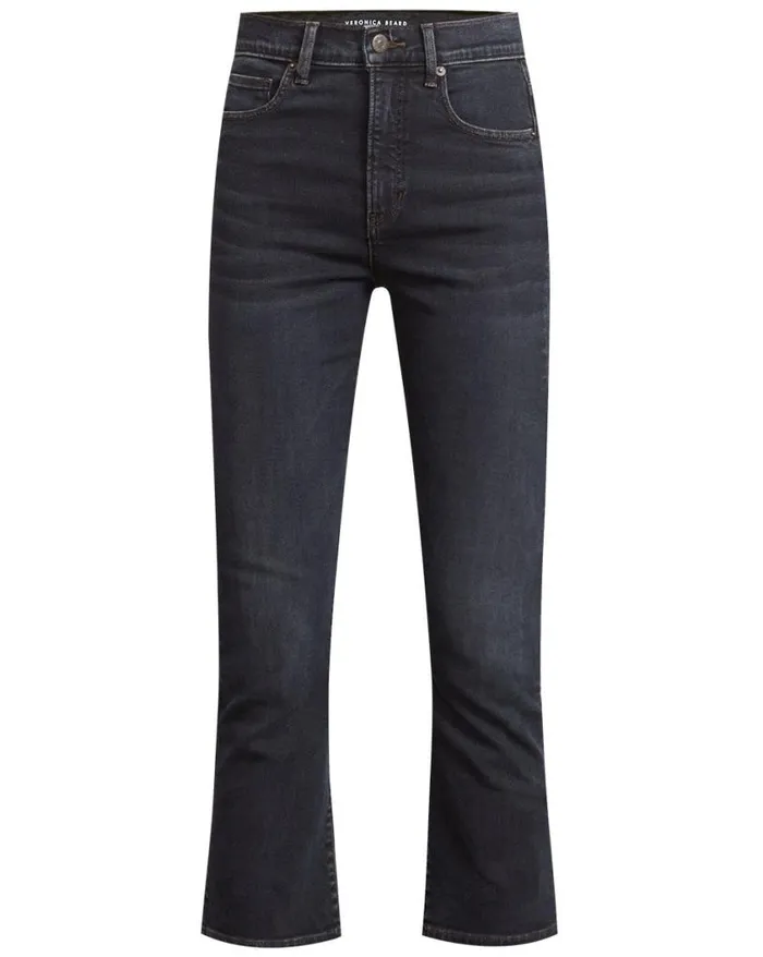 Jeans Shop Veronica Beard Carly KickFlare Jean Dark Ink