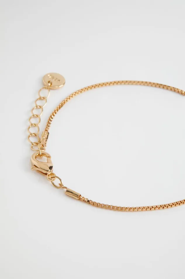 Jewellery Woman Seed Heritage Crystal Initial Bracelet L