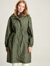 Joules Coats and Jackets Green Packable Waterproof Raincoat With Hood 8211 Women