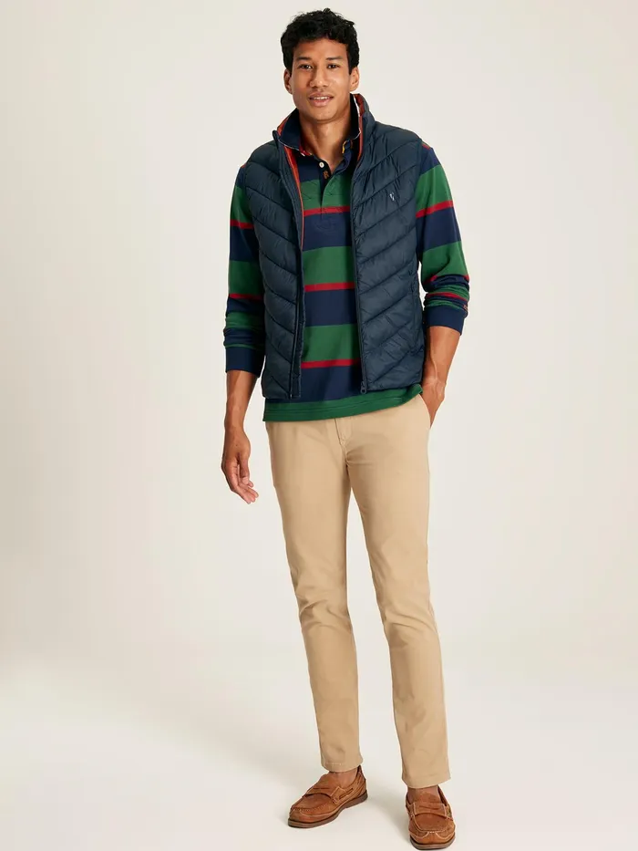 Joules Coats and Jackets Navy Showerproof Padded Gilet 8211 Men