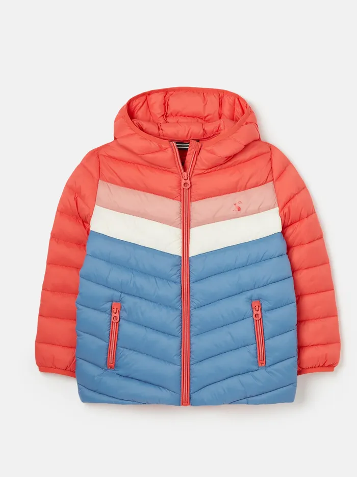 Joules Coats and Jackets PinkBlue Showerproof Coat 8211 Girls