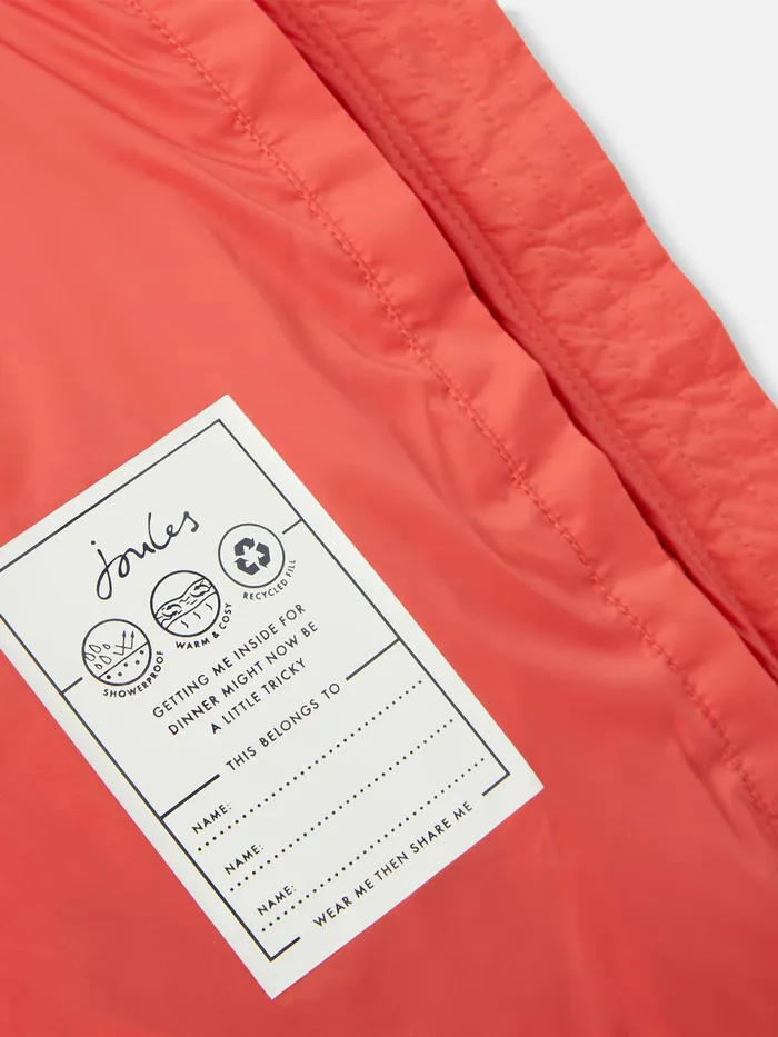 Joules Coats and Jackets PinkBlue Showerproof Coat 8211 Girls