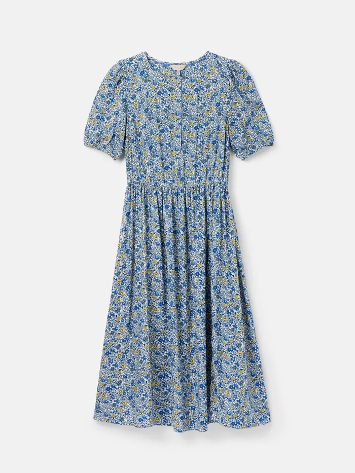 Joules Dresses Blue Button Down Midi Dress 8211 Women