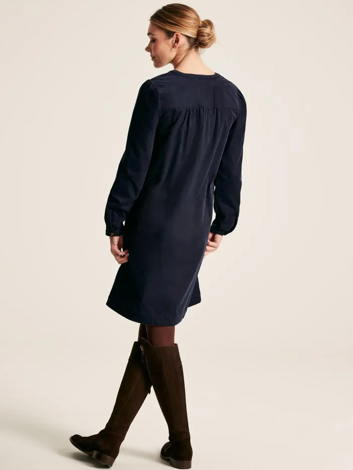 Joules Dresses Navy Corduroy Dress 8211 Women