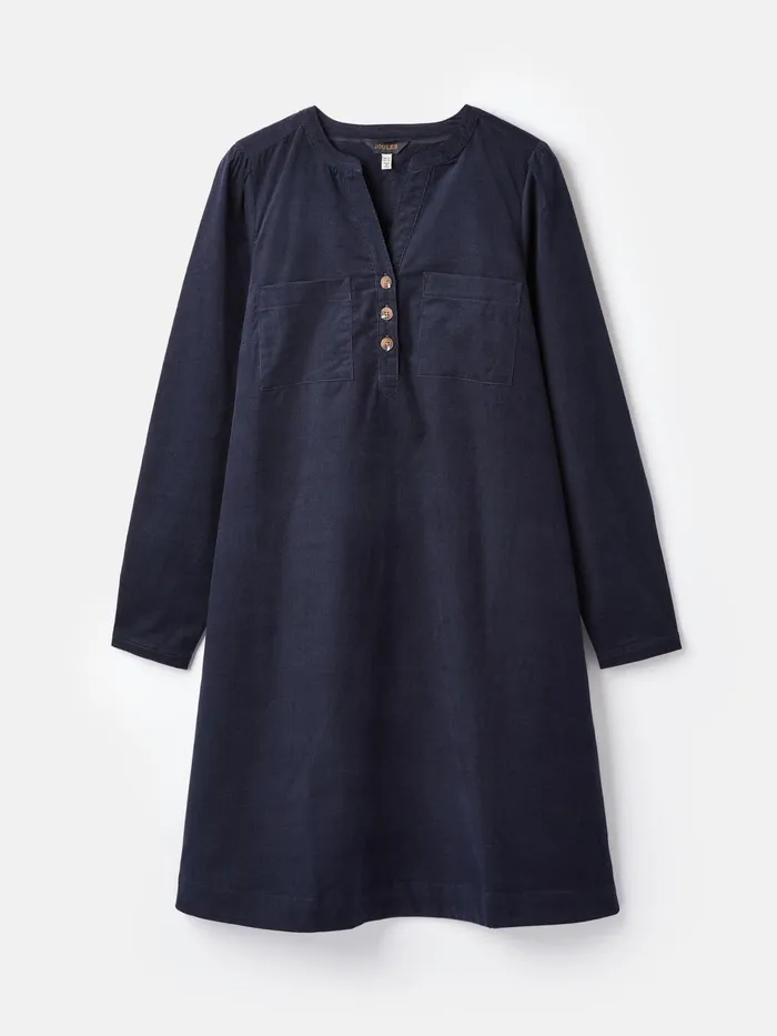 Joules Dresses Navy Corduroy Dress 8211 Women