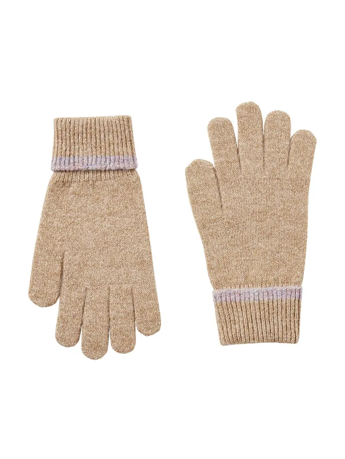 Joules Gloves Oat Knitted Gloves 8211 Women