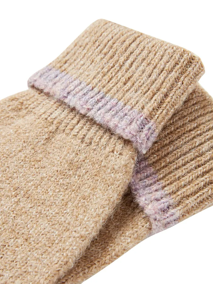 Joules Gloves Oat Knitted Gloves 8211 Women
