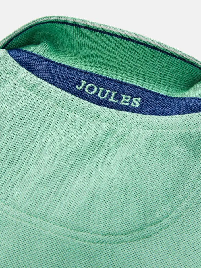 Joules Polo Shirts Green Pique Cotton Polo Shirt 8211 Boys