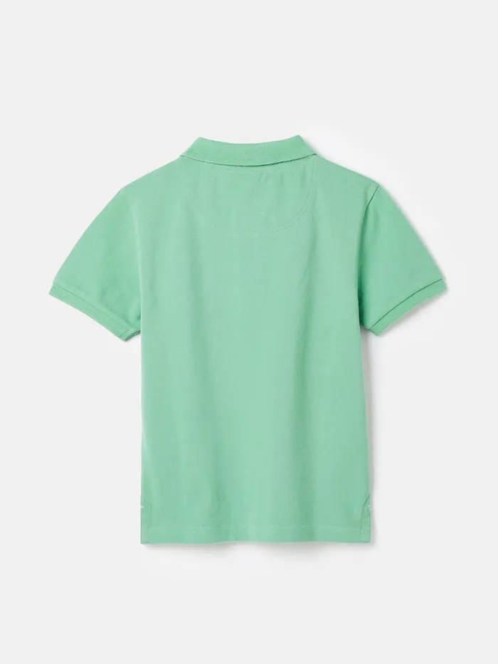 Joules Polo Shirts Green Pique Cotton Polo Shirt 8211 Boys