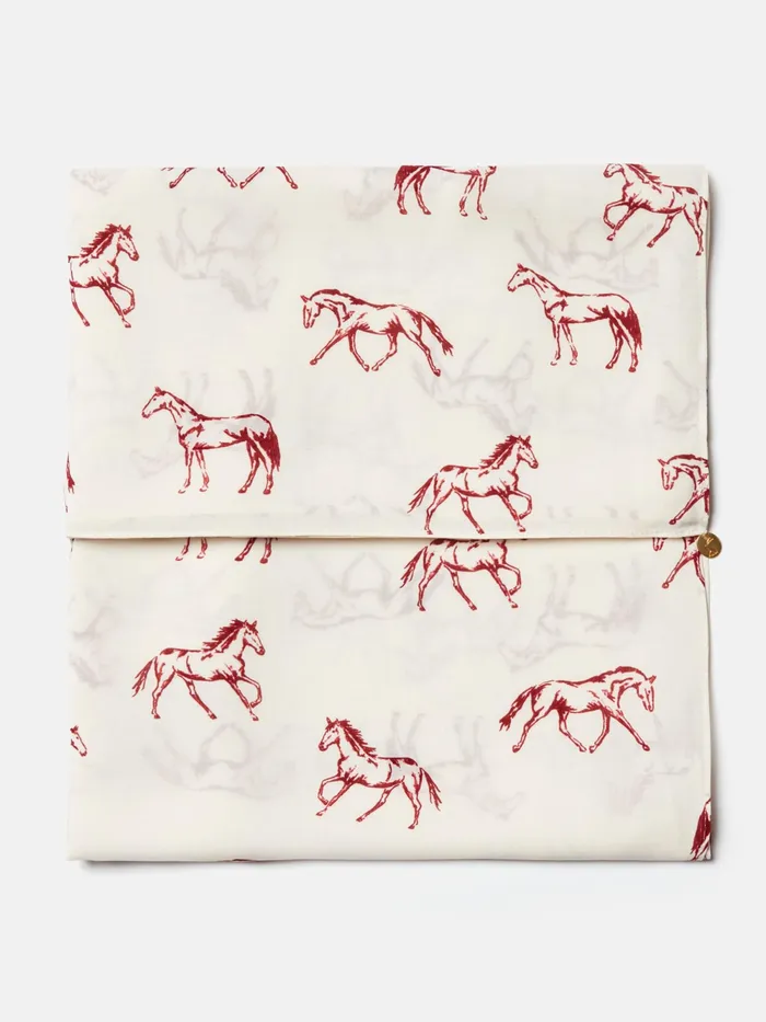 Joules Scarves Red Printed Scarf 8211 Women