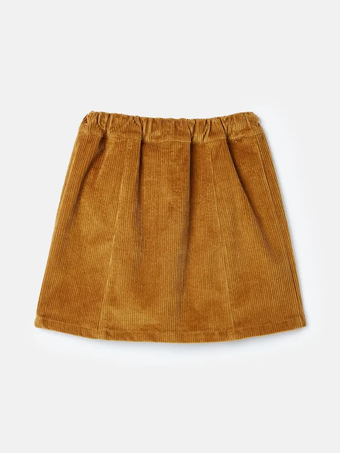 Joules Skirts Tan Kness Length Corduroy Skirt 8211 Girls
