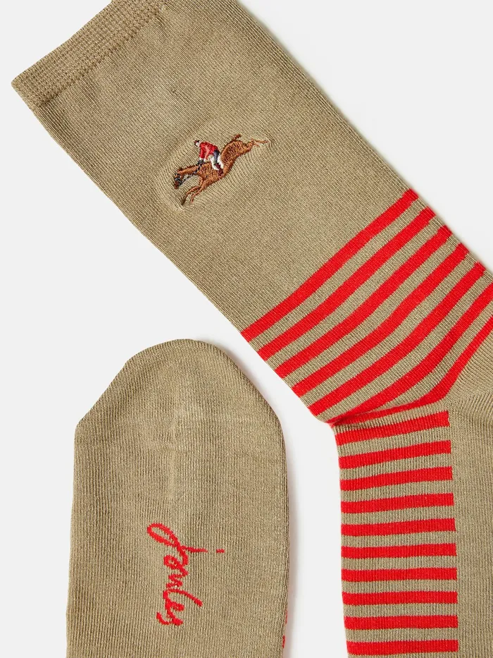 Joules Socks and Tights Brown Ankle Socks 8211 Women