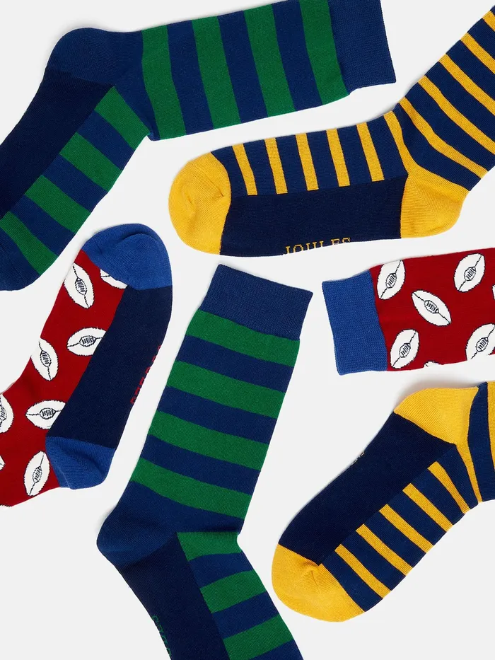 Joules Socks Black Cotton Ankle Socks 8211 Men