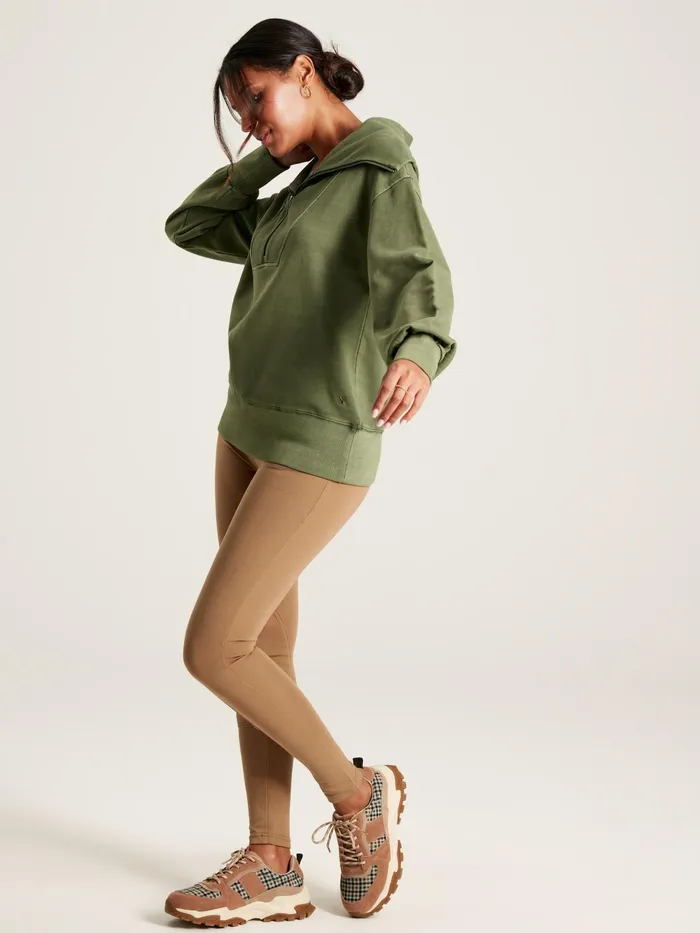 Joules Sweatshirts and Hoodies Green Pullover Sweatshirt 8211 Women