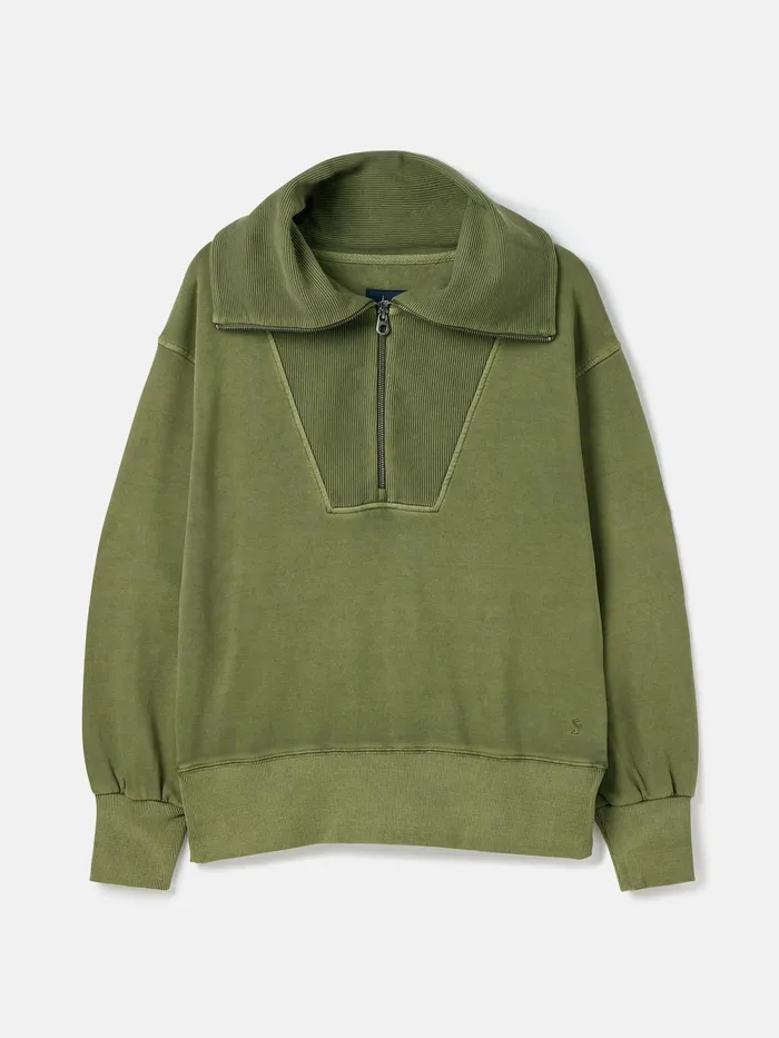 Joules Sweatshirts and Hoodies Green Pullover Sweatshirt 8211 Women