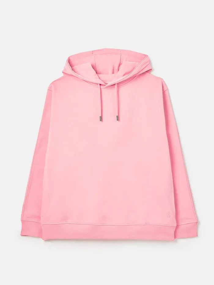 Joules Sweatshirts and Hoodies Pink Relaxed Hoodie 8211 Women