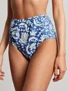 Joules Swimwear and Beachwear Blue Mosaic Bikini Bottoms 8211 Women