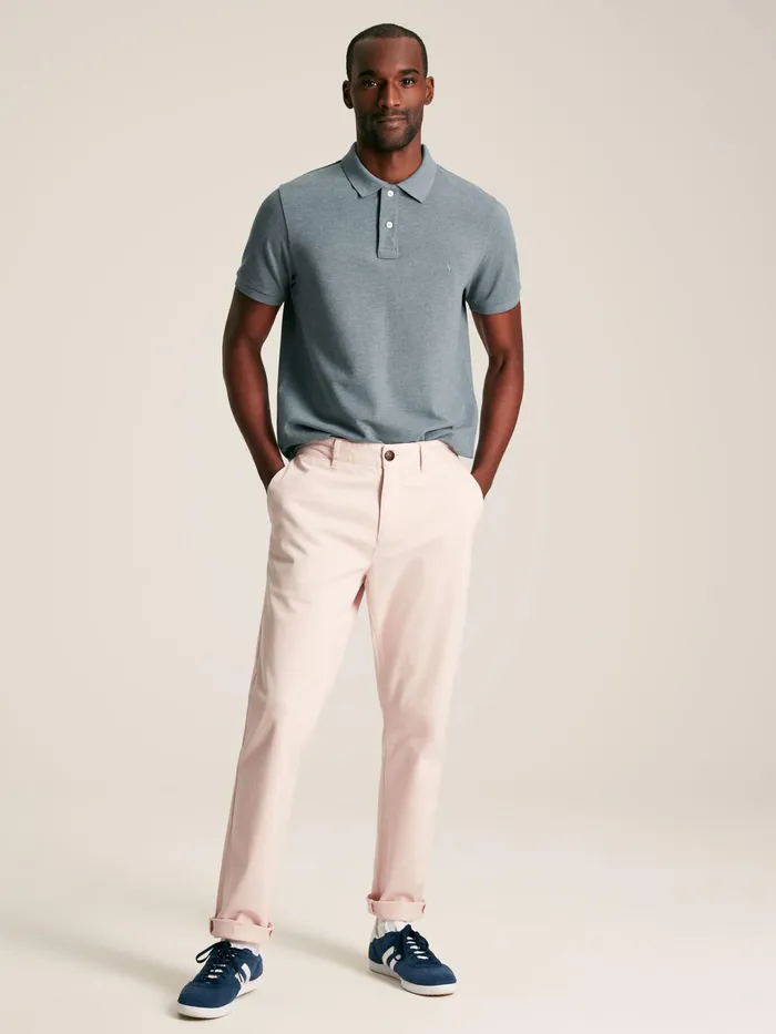Joules Tops and Tshirts Grey Cotton Polo Shirt 8211 Men