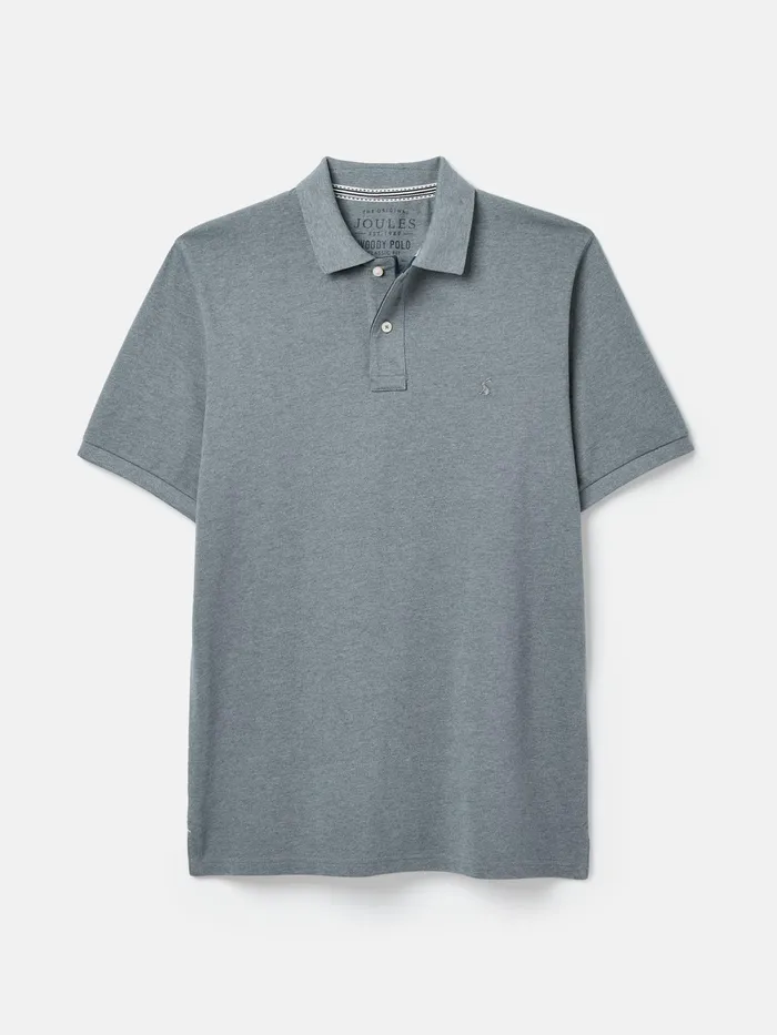 Joules Tops and Tshirts Grey Cotton Polo Shirt 8211 Men