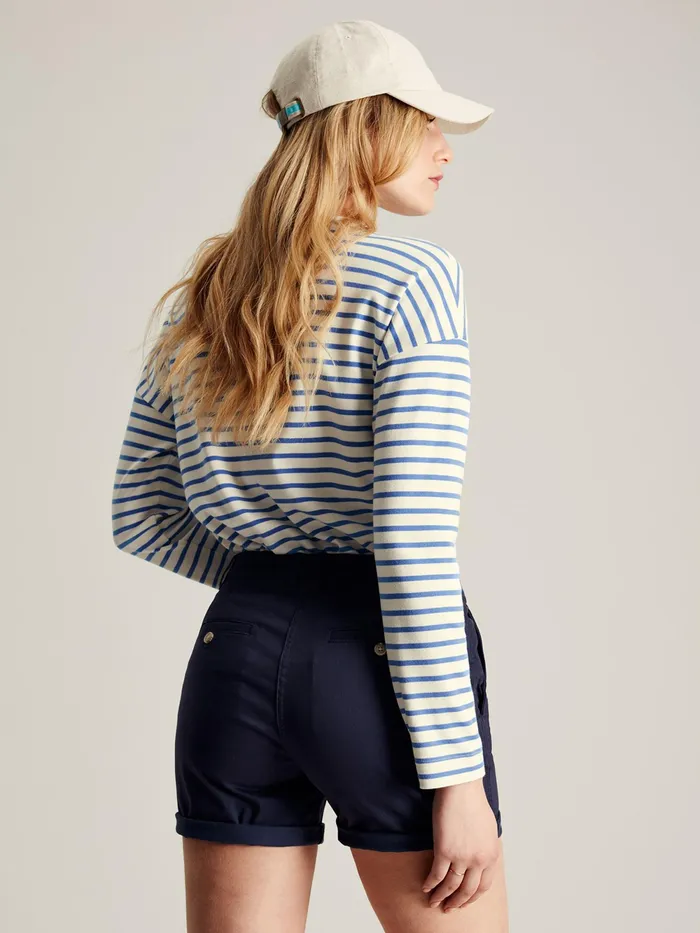 Joules Tops Blue Drop Shoulder Long Sleeve Top 8211 Women