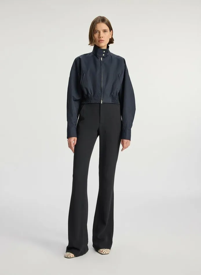 Jumpsuits Women ALC Elliott Cropped Bomber Jacket Navy Jumpsuits Women ALC Elliott Cropped Bomber Jacket Navy