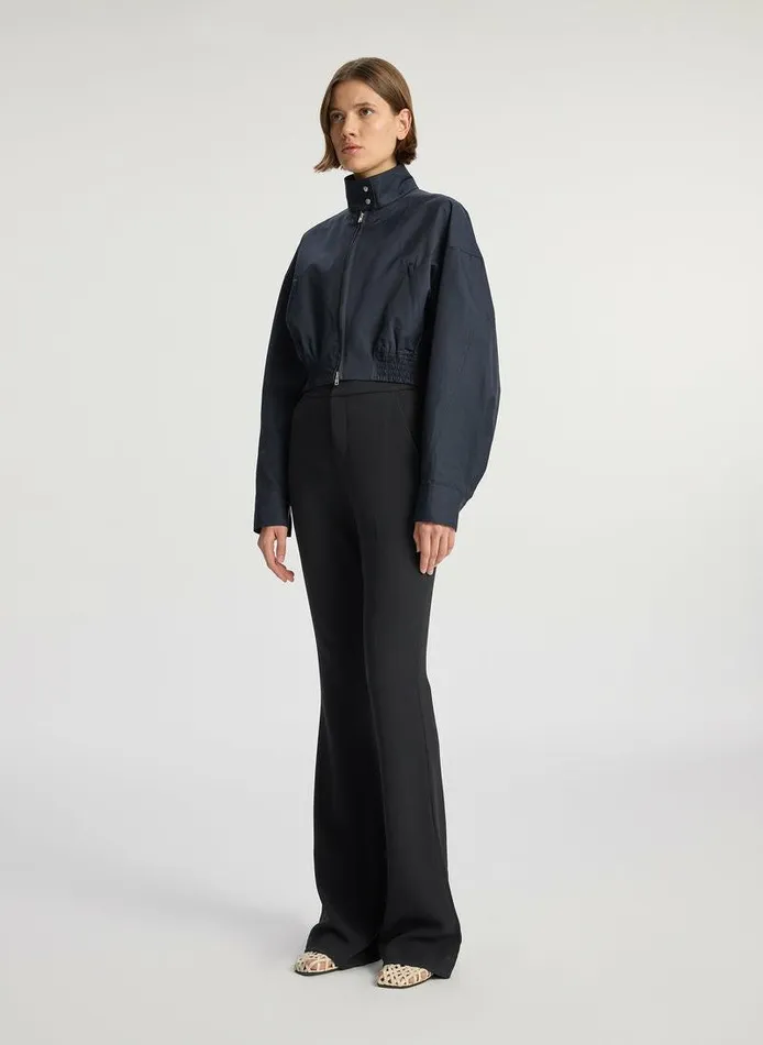 Jumpsuits Women ALC Elliott Cropped Bomber Jacket Navy Jumpsuits Women ALC Elliott Cropped Bomber Jacket Navy