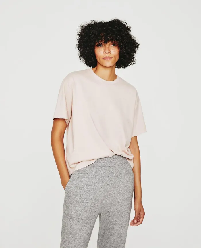 Karter ExBoyfriend Vintage Pink Women AG Jeans Tees and Tanks Karter ExBoyfriend Vintage Pink Women AG Jeans Tees and Tanks