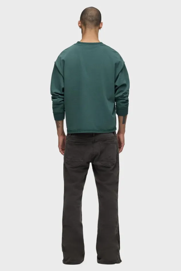 Kick Flare Men Hudson Jeans Walker Track Carbon Kick Flare Men Hudson Jeans Walker Track Carbon