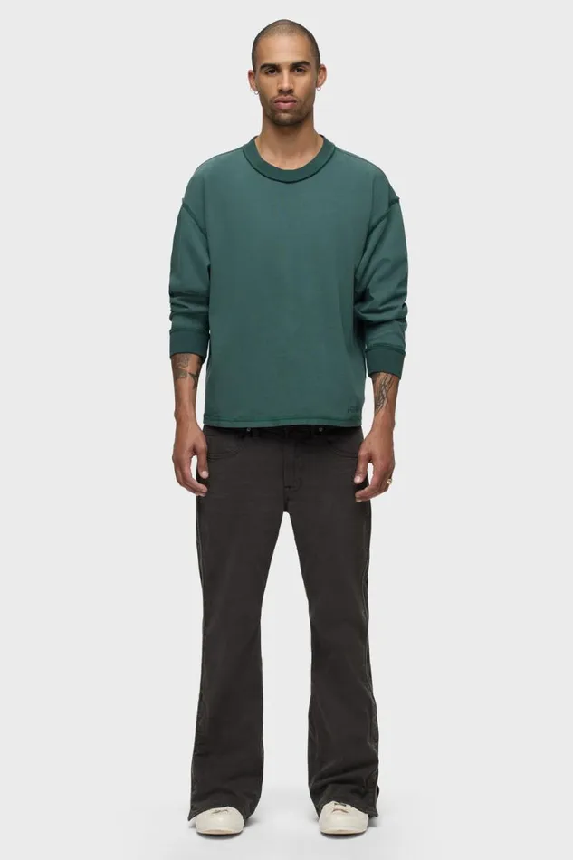 Kick Flare Men Hudson Jeans Walker Track Carbon Kick Flare Men Hudson Jeans Walker Track Carbon