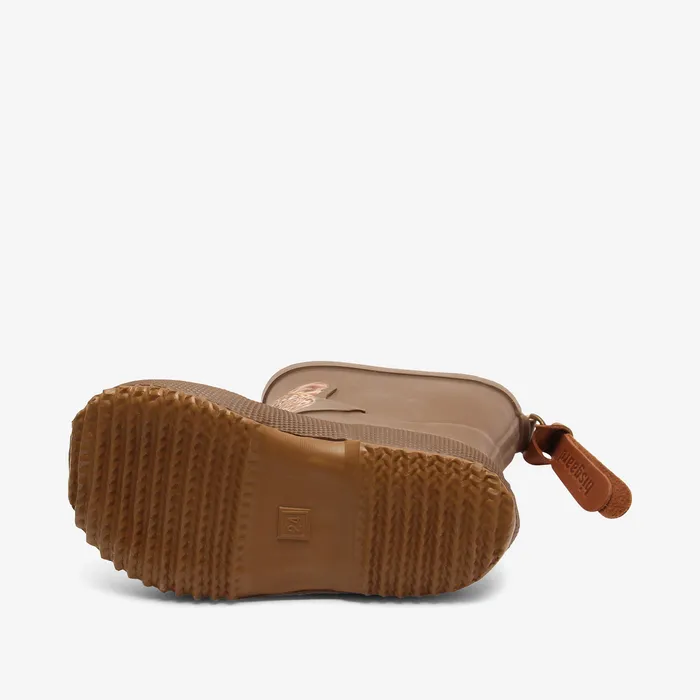 KIDS basic rubber brownjaguar Brown Rubber boots bisgaardshoes