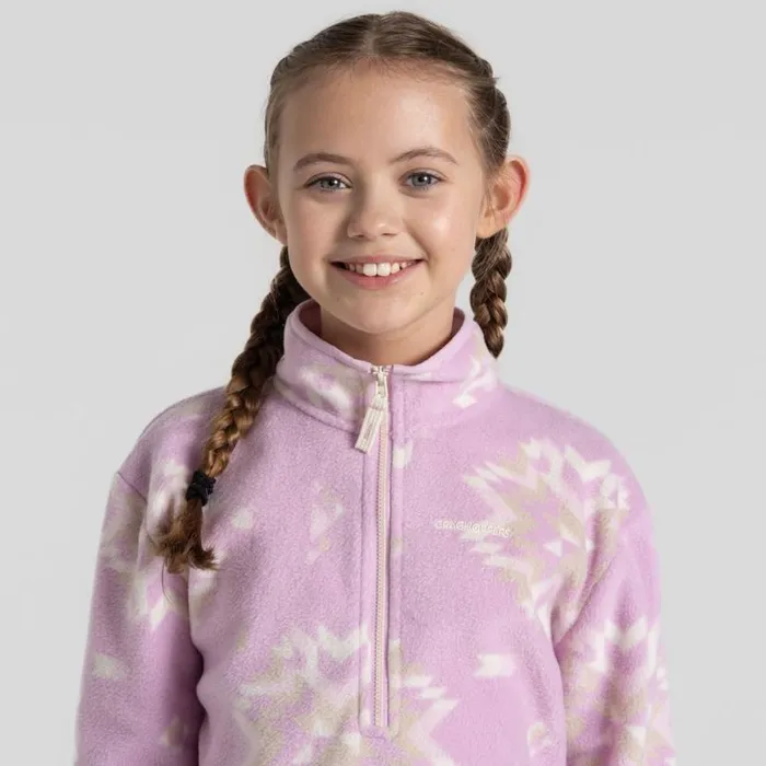 Kids Half Zip Fleece Craghoppers Kid039s Calke Half Zip Fleece Orchid Print Kids Half Zip Fleece Craghoppers Kid039s Calke Half Zip Fleece Orchid Print