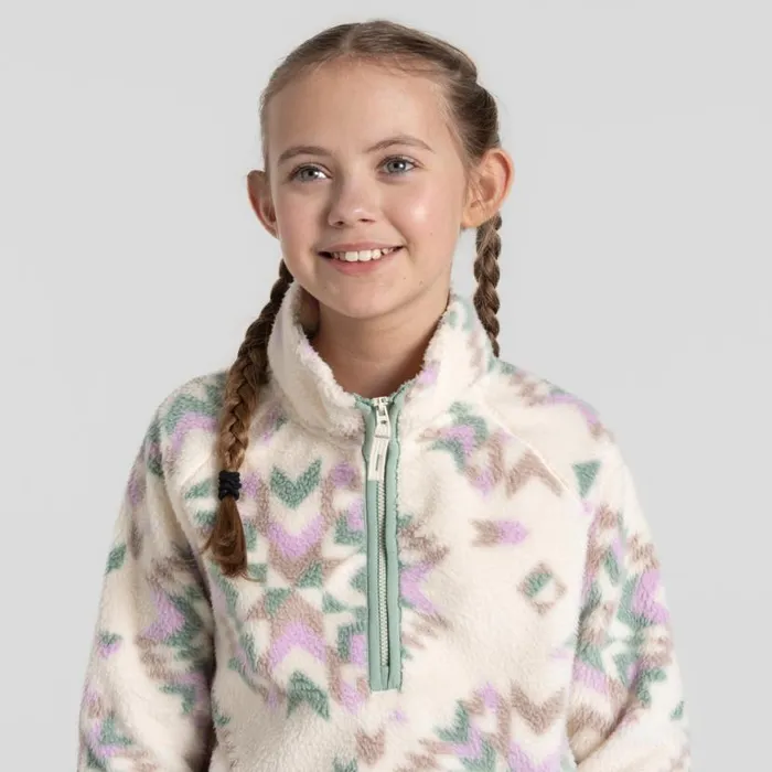 Kids Half Zip Fleece Craghoppers Kid039s Pico Half Zip Fleece Calico Print Kids Half Zip Fleece Craghoppers Kid039s Pico Half Zip Fleece Calico Print
