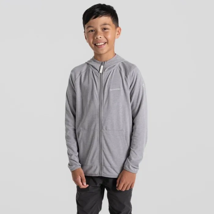 Kids Hoodies Craghoppers Kid039s Nosilife Frey Hooded Jacket Soft Grey Marl Kids Hoodies Craghoppers Kid039s Nosilife Frey Hooded Jacket Soft Grey Marl