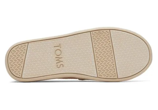 Kids KidsYouth Alpargata Gold Foil Kids Shoe Select Size TOMS Alpargatas