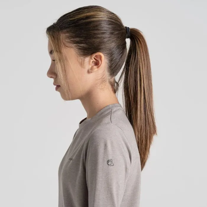 Kids Long Sleeve Craghoppers Kid039s NosiLife Jago Long Sleeved TShirt Soft Grey Marl Kids Long Sleeve Craghoppers Kid039s NosiLife Jago Long Sleeved TShirt Soft Grey Marl