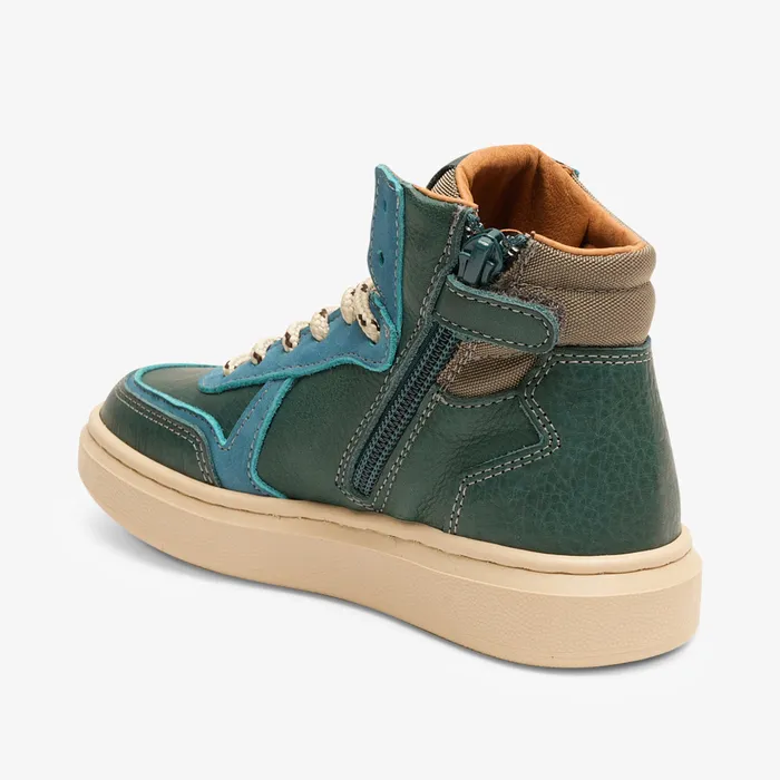 KIDS mio l cedar wood Blue Sneakers bisgaardshoes