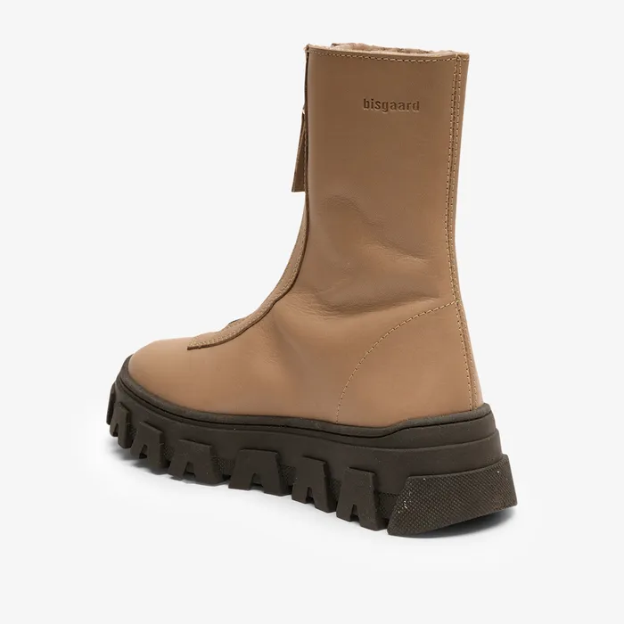 KIDS nomi lamb tortora Brown Winter boots bisgaardshoes