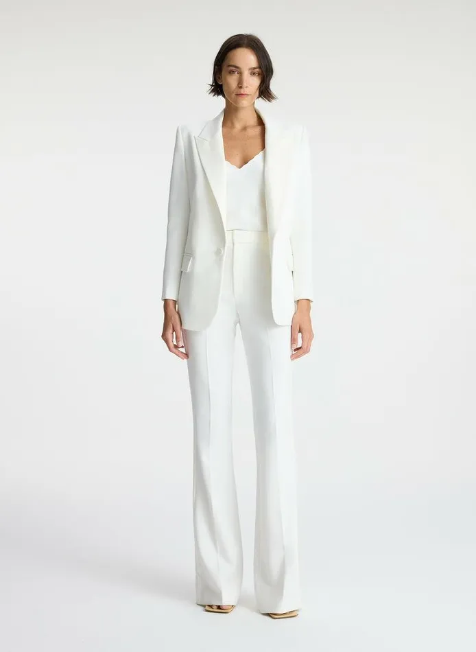 Knitwear Women ALC Sophie II Tuxedo Pant Daikon Knitwear Women ALC Sophie II Tuxedo Pant Daikon