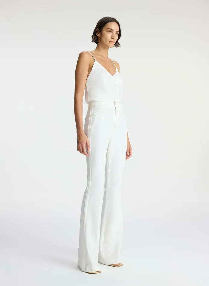 Knitwear Women ALC Sophie II Tuxedo Pant Daikon Knitwear Women ALC Sophie II Tuxedo Pant Daikon