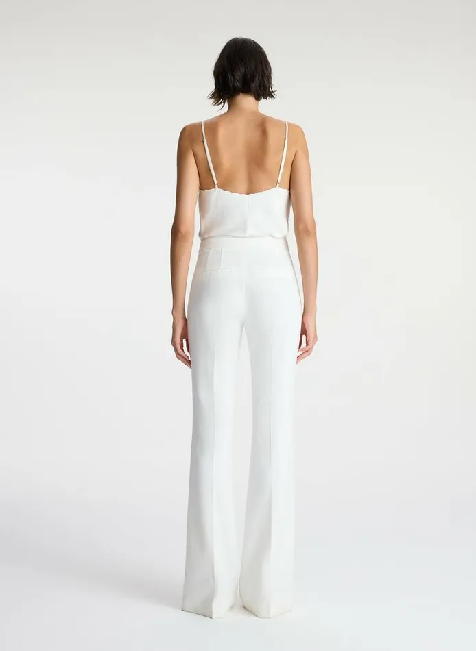 Knitwear Women ALC Sophie II Tuxedo Pant Daikon Knitwear Women ALC Sophie II Tuxedo Pant Daikon