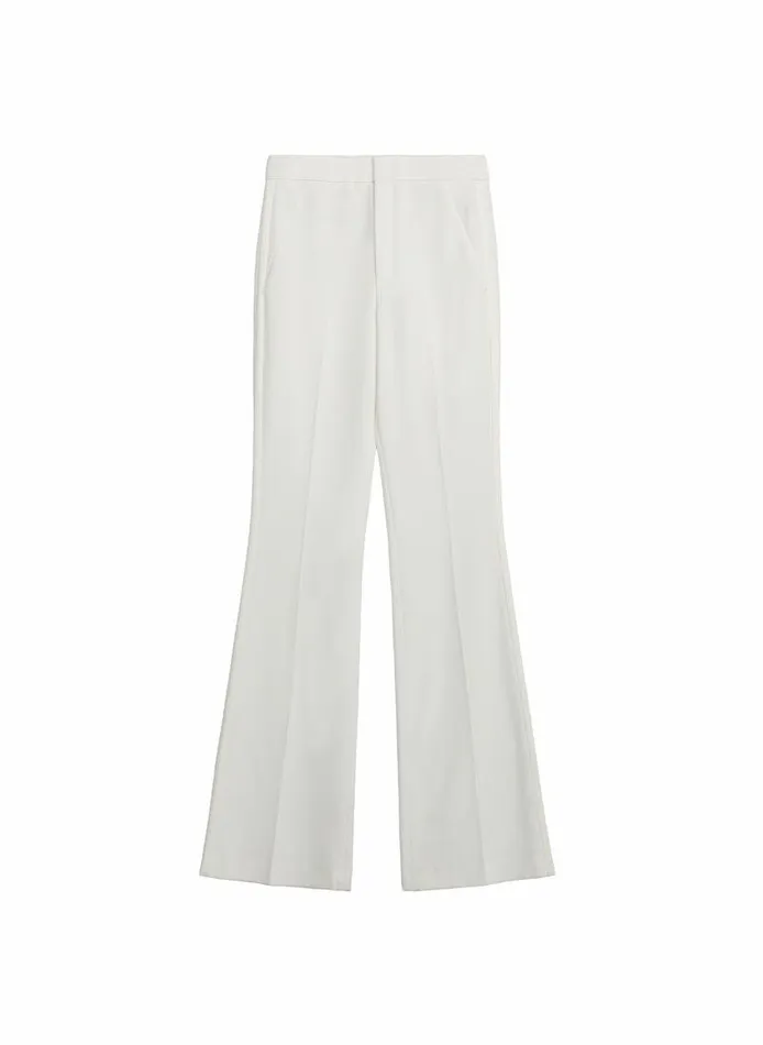 Knitwear Women ALC Sophie II Tuxedo Pant Daikon Knitwear Women ALC Sophie II Tuxedo Pant Daikon