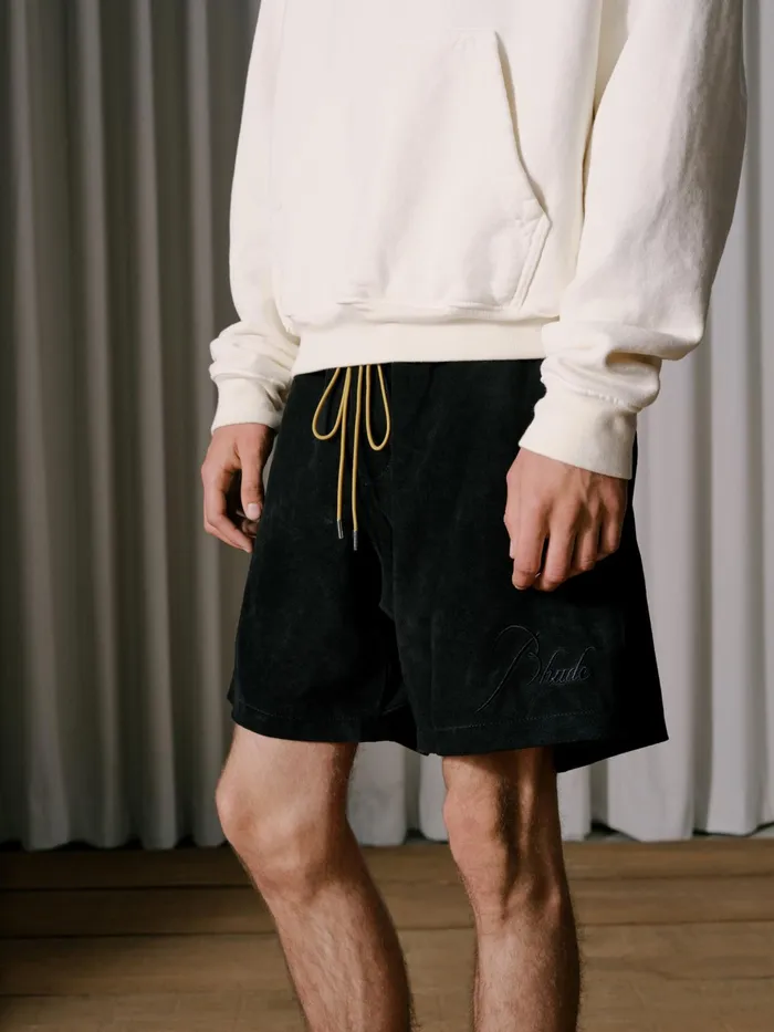 LEATHER SHORTS Men Rhude Shorts