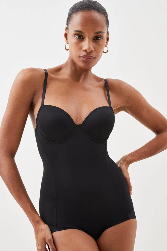 Lingerie Women Karen Millen Super Control Bodysuit Black
