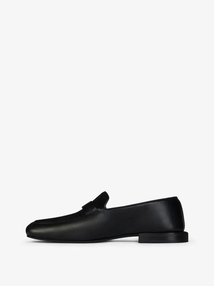Loafers In Leather And Suede Black Men Givenchy Boots and Loafers