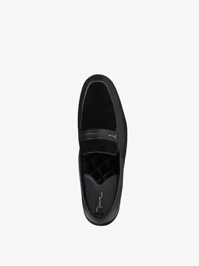 Loafers In Leather And Suede Black Men Givenchy Boots and Loafers