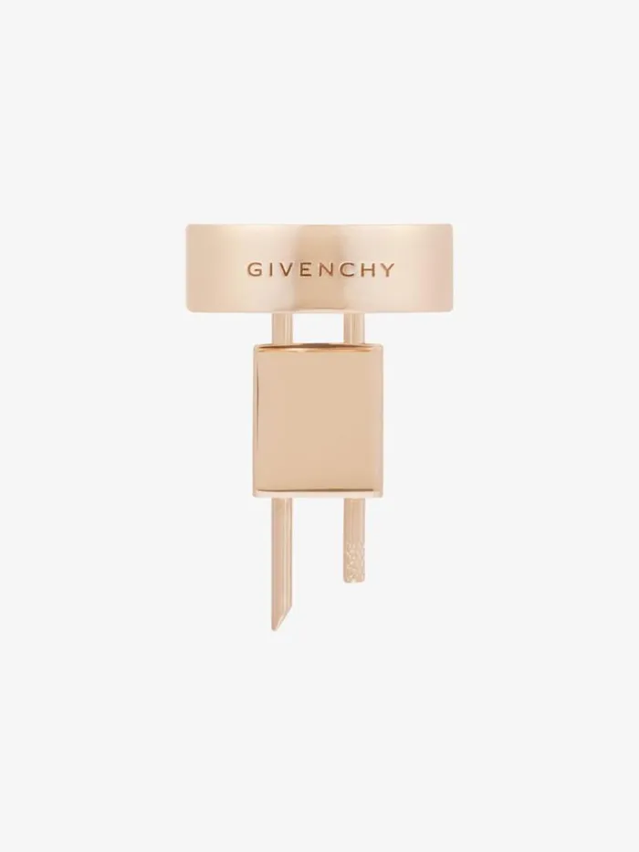 Lock Ring In Metal Rose Golden Women Givenchy Jewelry